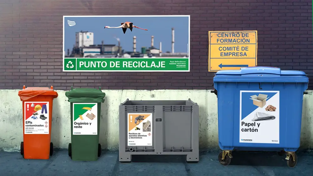Punto de reciclaje